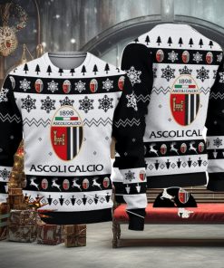 Ascoli Calcio 1898 Team Football Lega Serie A Ugly Christmas Sweater Christmas Gift
