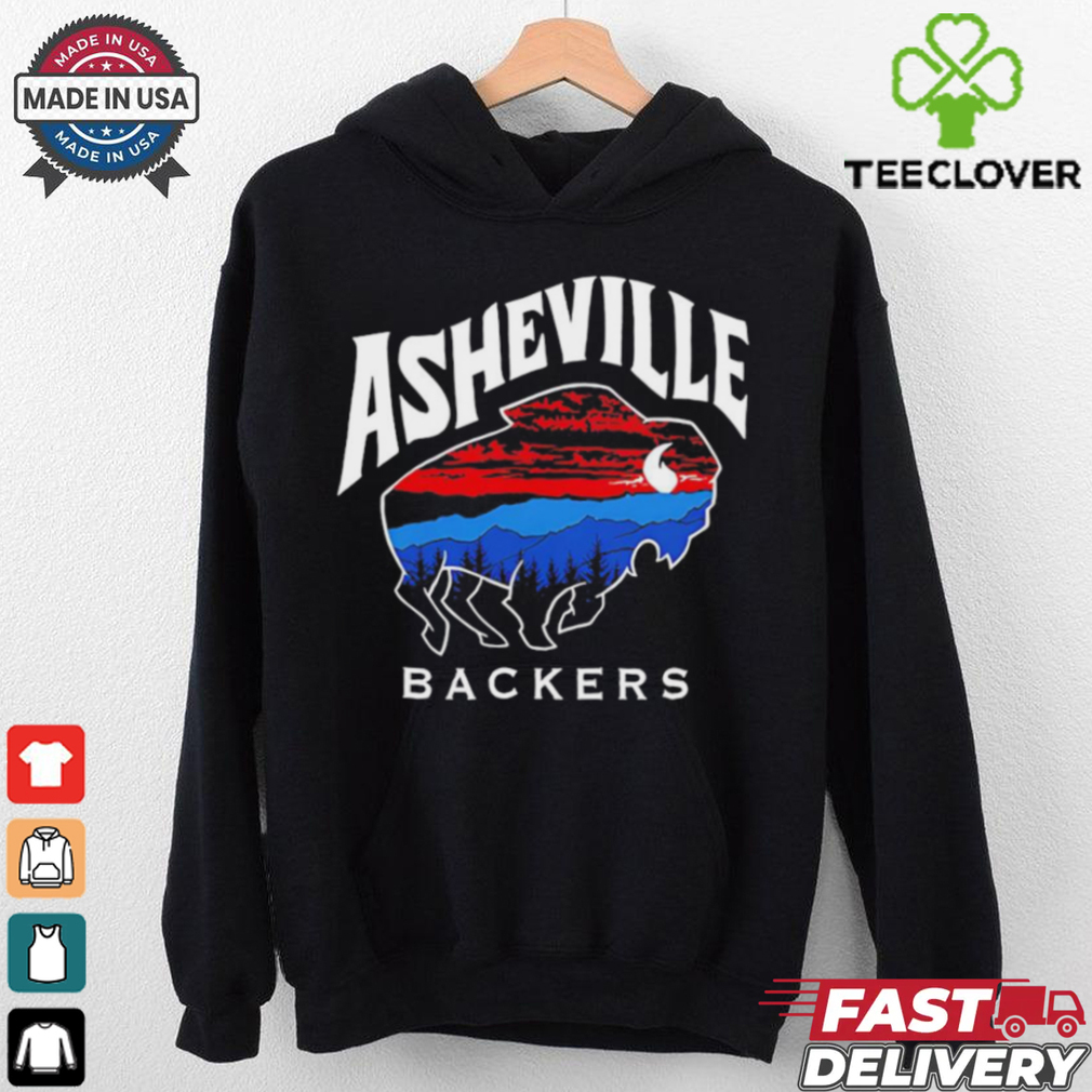 Asheville Backers Buffalo retro shirt Asheville Backers Buffalo retro shirt