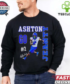 Ashton Jeanty Boise State Broncos go Ashton Jeanty vintage 2024  2D T shirt