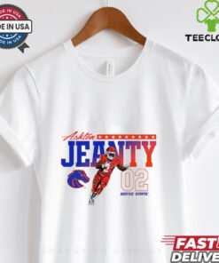 Ashton Jeanty Heisman Boise State Broncos cartoon shirt