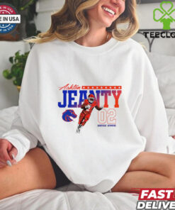 Ashton Jeanty Heisman Boise State Broncos cartoon shirt