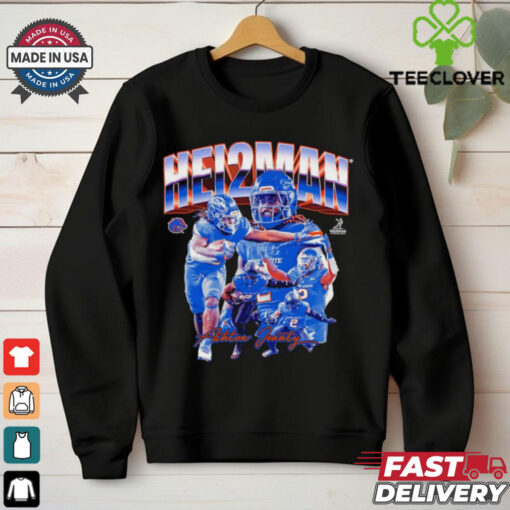 Ashton Jeanty Heisman Finalist Player Boise State Broncos Football shirt