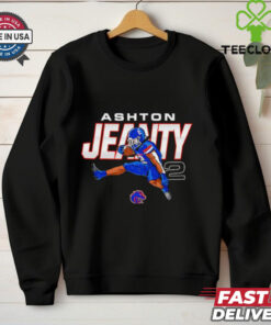 Ashton Jeanty No.2 Boise State Broncos Football shirt