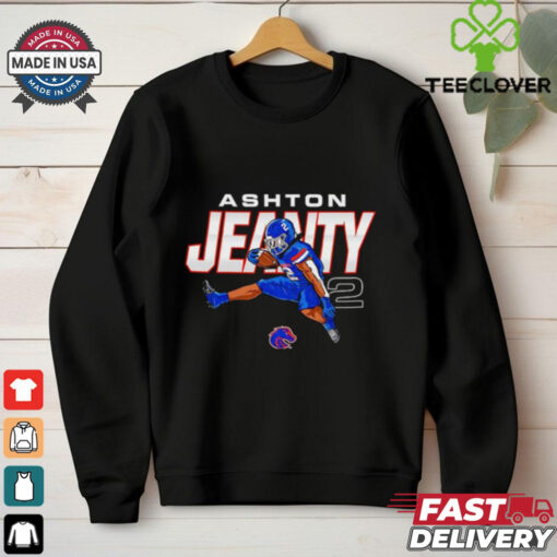 Ashton Jeanty No.2 Boise State Broncos Football shirt
