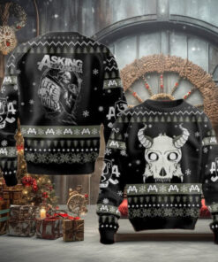 Asking Alexandria Rock Band Christmas Sweater Chirstmas Gifts 2024 Xmas For Family And Friends Ugly Sweater