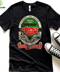Aspen Beer Weylan Yutani Original and Genuine retro logo shirt