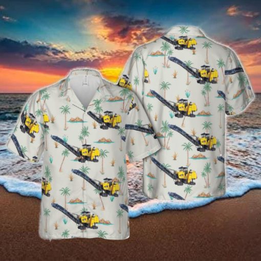 Asphalt Milling Machine Hawaiian Shirt Gift For Fans