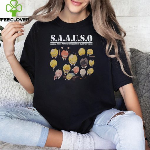 Assassination Classroom S.A.A.U.S.O Faces T Shirt