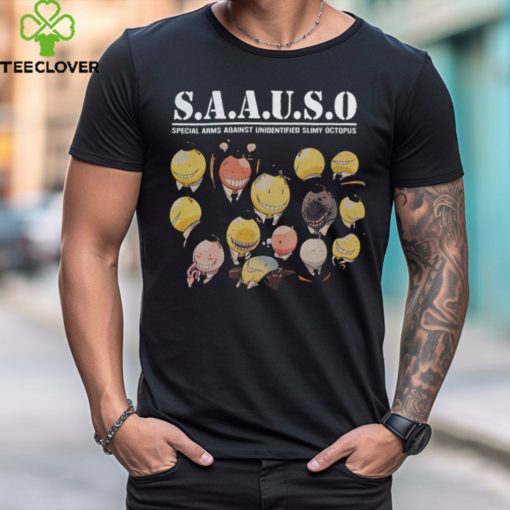 Assassination Classroom S.A.A.U.S.O Faces T Shirt