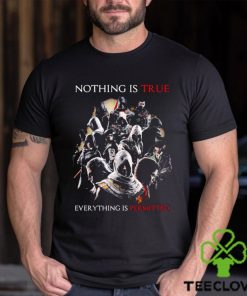 Assassin’s Creed characters Nothing is true everything is Permitted hoodie, sweater, longsleeve, shirt v-neck, t-shirt