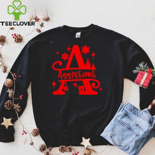 Assistant Alphabet Teacher Squad Christmas Sweater Shirt