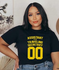 Assistant to the traveling secretary 00 shirt