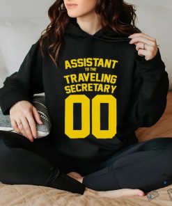 Assistant to the traveling secretary 00 shirt