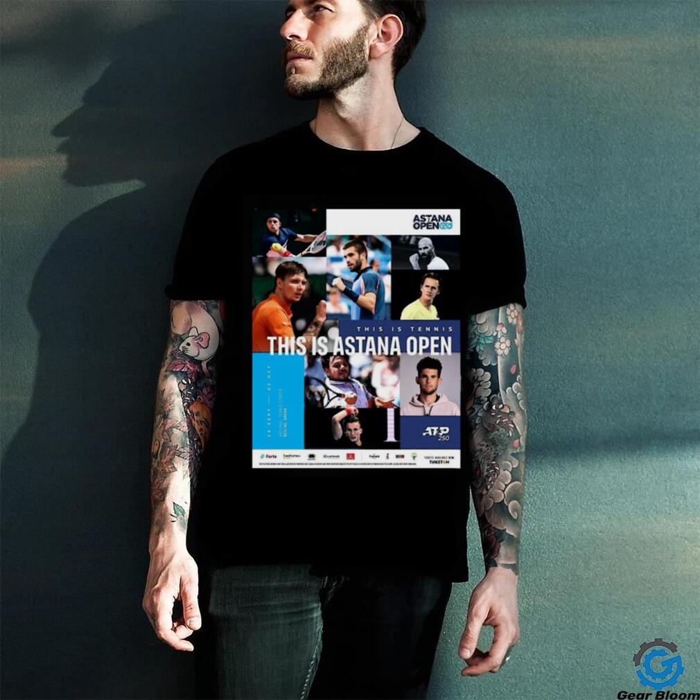 Astana Open ATP 2023 poster shirt Astana Open ATP 2023 poster shirt