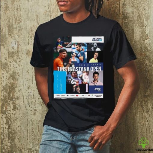 Astana Open ATP 2023 poster shirt
