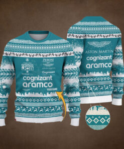 Aston Martin Cognizant F1 Team PURS1102 ugly sweater