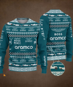 Aston Martin Cognizant F1 Team PURS1541 ugly sweater