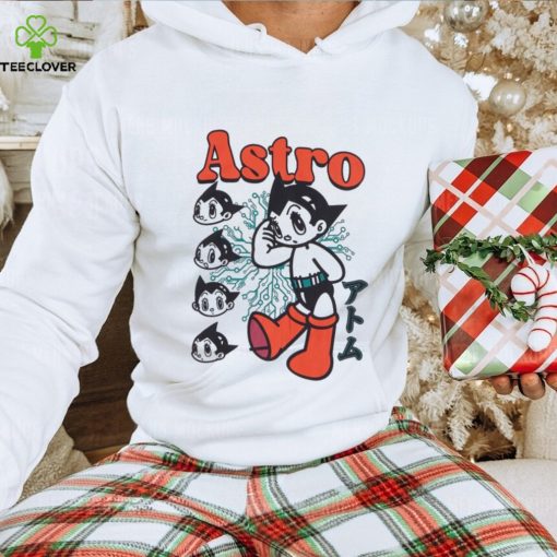 Astro Boy Heads Boyfriend Fit Girls T Shirt