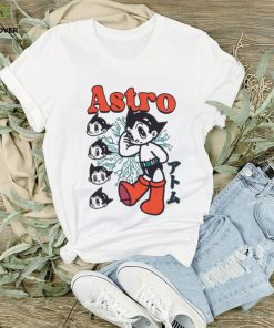 Astro Boy Heads Boyfriend Fit Girls T Shirt