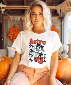 Astro Boy Heads Boyfriend Fit Girls T Shirt