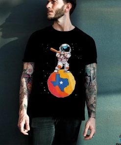 Astronaut Holding Baseball Bat Standing On Houston Astros Planet Stars hoodie, sweater, longsleeve, shirt v-neck, t-shirt