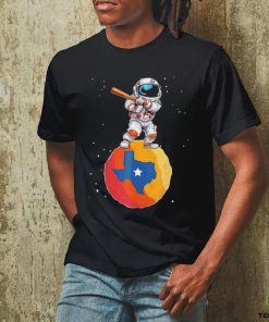 Astronaut Holding Baseball Bat Standing On Houston Astros Planet Stars hoodie, sweater, longsleeve, shirt v-neck, t-shirt