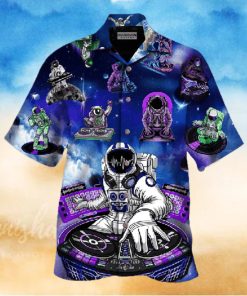 Astronaut Play Dj In The Space Hawaiian Shirts