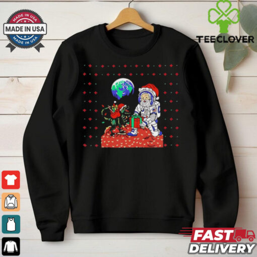 Astronaut Santa Claus Christmas shirt
