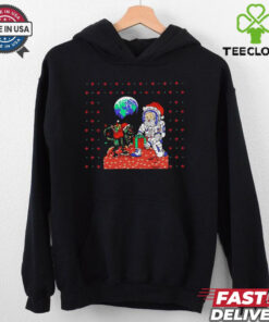 Astronaut Santa Claus Christmas shirt