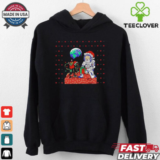 Astronaut Santa Claus Christmas shirt
