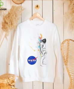 Astronaut Watercolor Nasa T Shirt