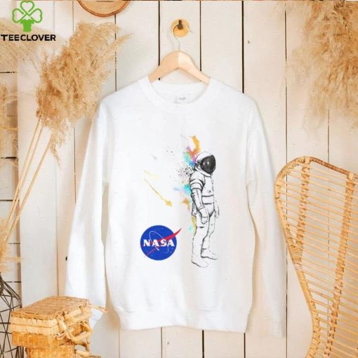 Astronaut Watercolor Nasa T Shirt