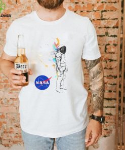 Astronaut Watercolor Nasa T Shirt