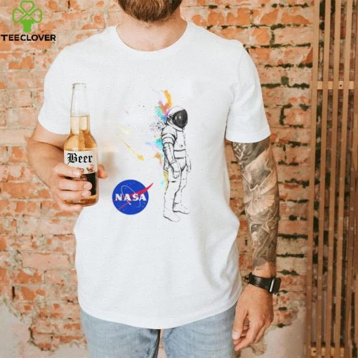 Astronaut Watercolor Nasa T Shirt