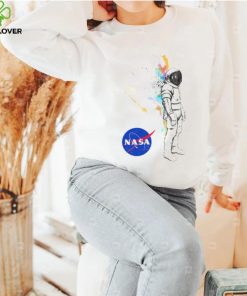 Astronaut Watercolor Nasa T Shirt