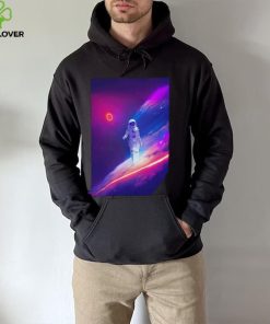 Astronaut walking in Space shirt