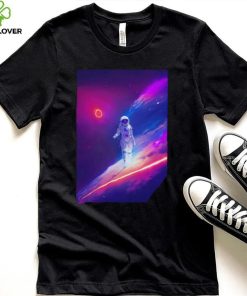 Astronaut walking in Space shirt 4 Astronaut walking in Space shirt