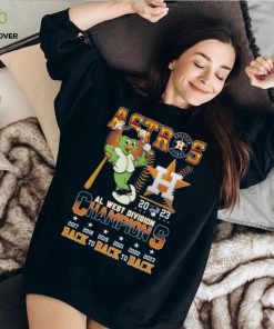 Astros 2023 AL West Division Champions Back To Back Classic T Shirt