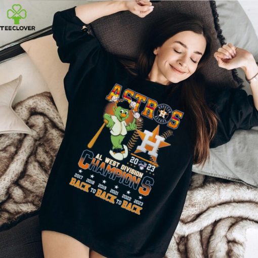 Astros 2023 AL West Division Champions Back To Back Classic T Shirt