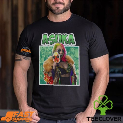 Asuka Green Logo Mask T shirt