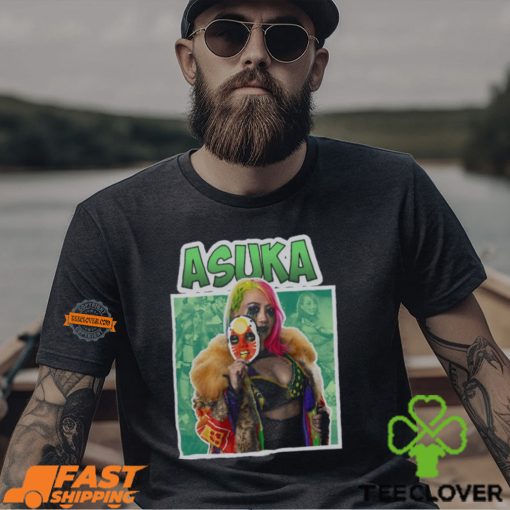 Asuka Green Logo Mask T shirt