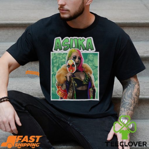 Asuka Green Logo Mask T shirt