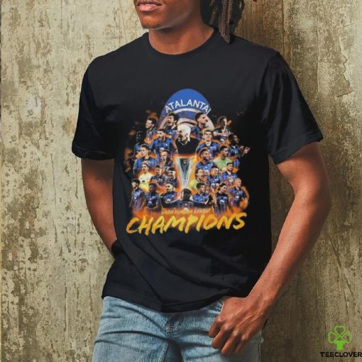 Atalanta Football Club Uefa Europa League Champions 2024 T Shirt