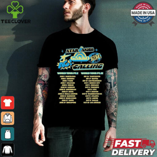 Atarashii Gakko Ag! Calling World Tour Pt.i World Tour Pt.ii Shirt