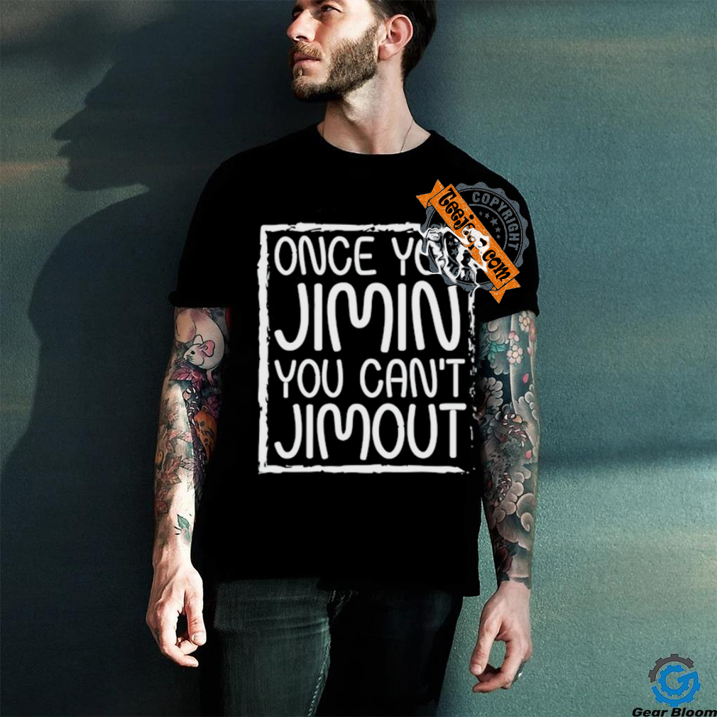 Ateez Tetris Wearing Once You Jimin You Can't Jimout Shirt Ateez Tetris Wearing Once You Jimin You Can't Jimout Shirt