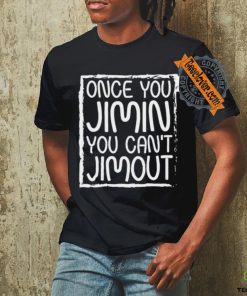 Ateez Tetris Wearing Once You Jimin You Can't Jimout Shirt