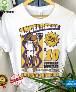 Athlete Studio Adult Angel Reese Bayou Barbie National Champion T Shirt