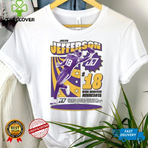 Athlete Studio Youth Justin Jefferson Retro T Shirt