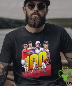 Atlanta Braves 100 win mark for the second consecutive season shirt