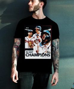 Atlanta Braves 2023 MLB NL East Champions for the 6th straight season shirt